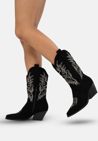 Stivale da cowboy di Salinyang in nero