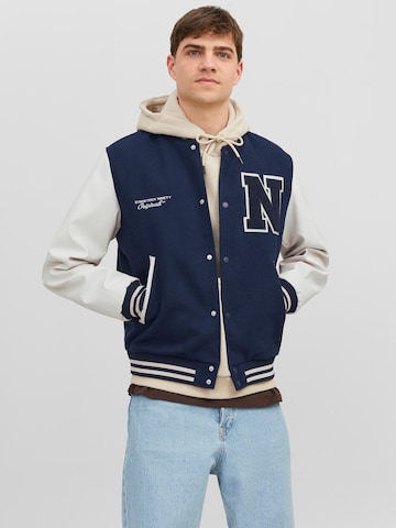 JACK & JONES Between-Season Jacket in Blue: front