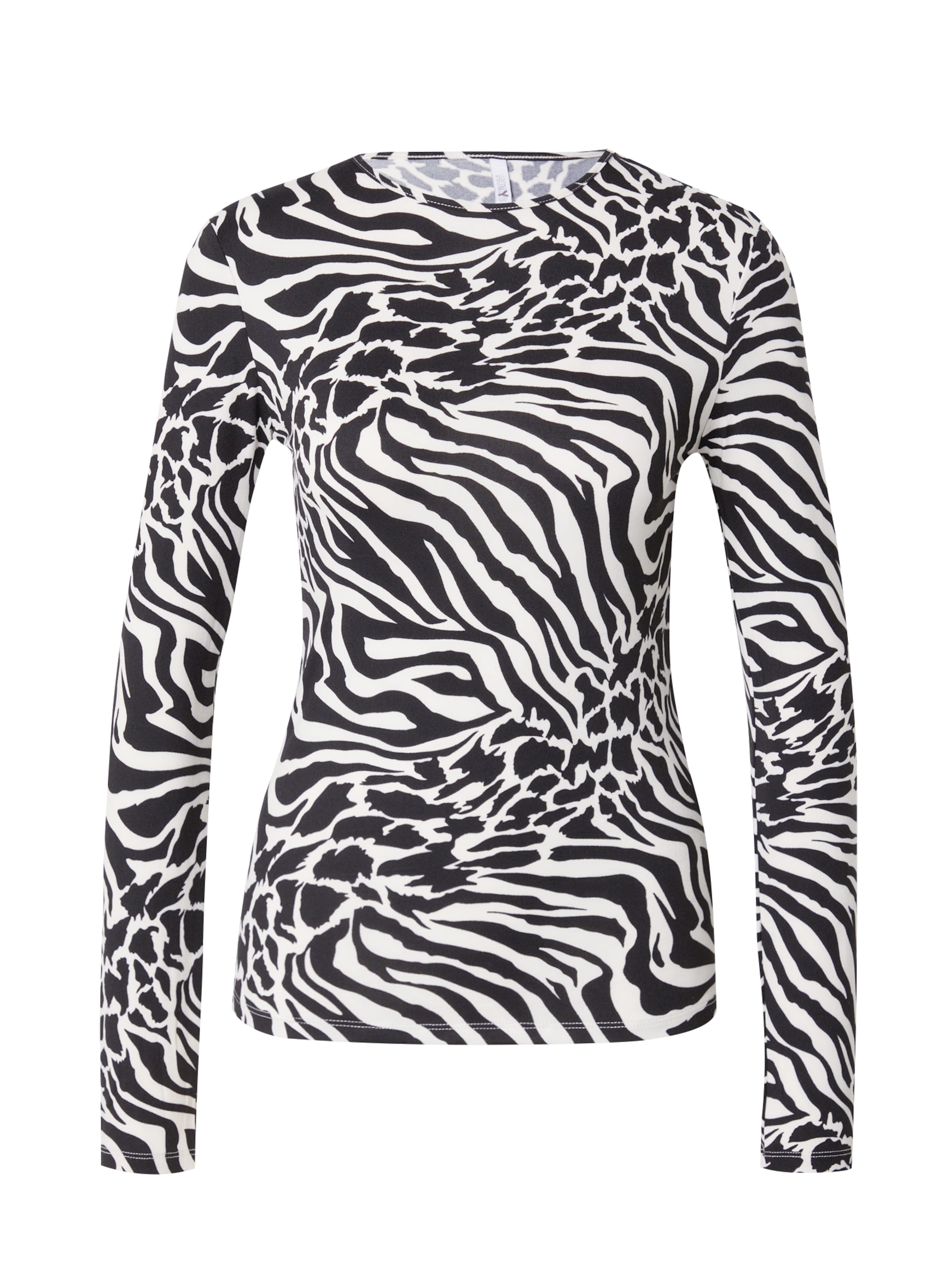 Hailys Тениска 'Ka44lea' в черно: отпред