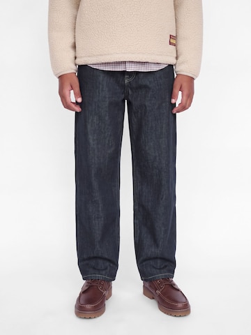 Baggy Jean 'JJIAlex JJClassic' Jack & Jones Junior en bleu : devant