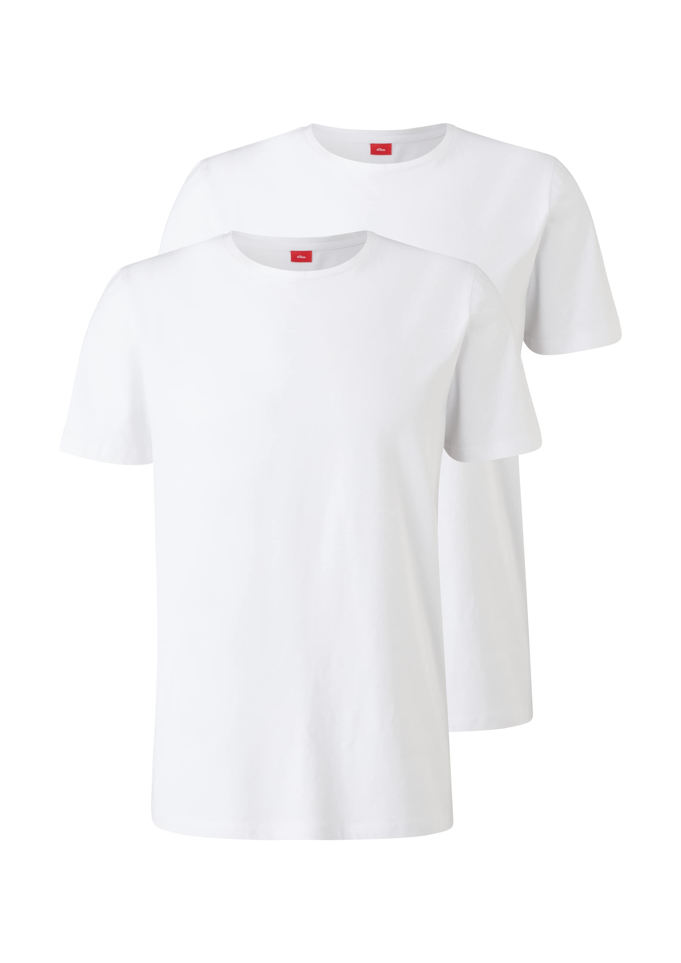 s.Oliver T-Shirt en blanc, Vue avec produit