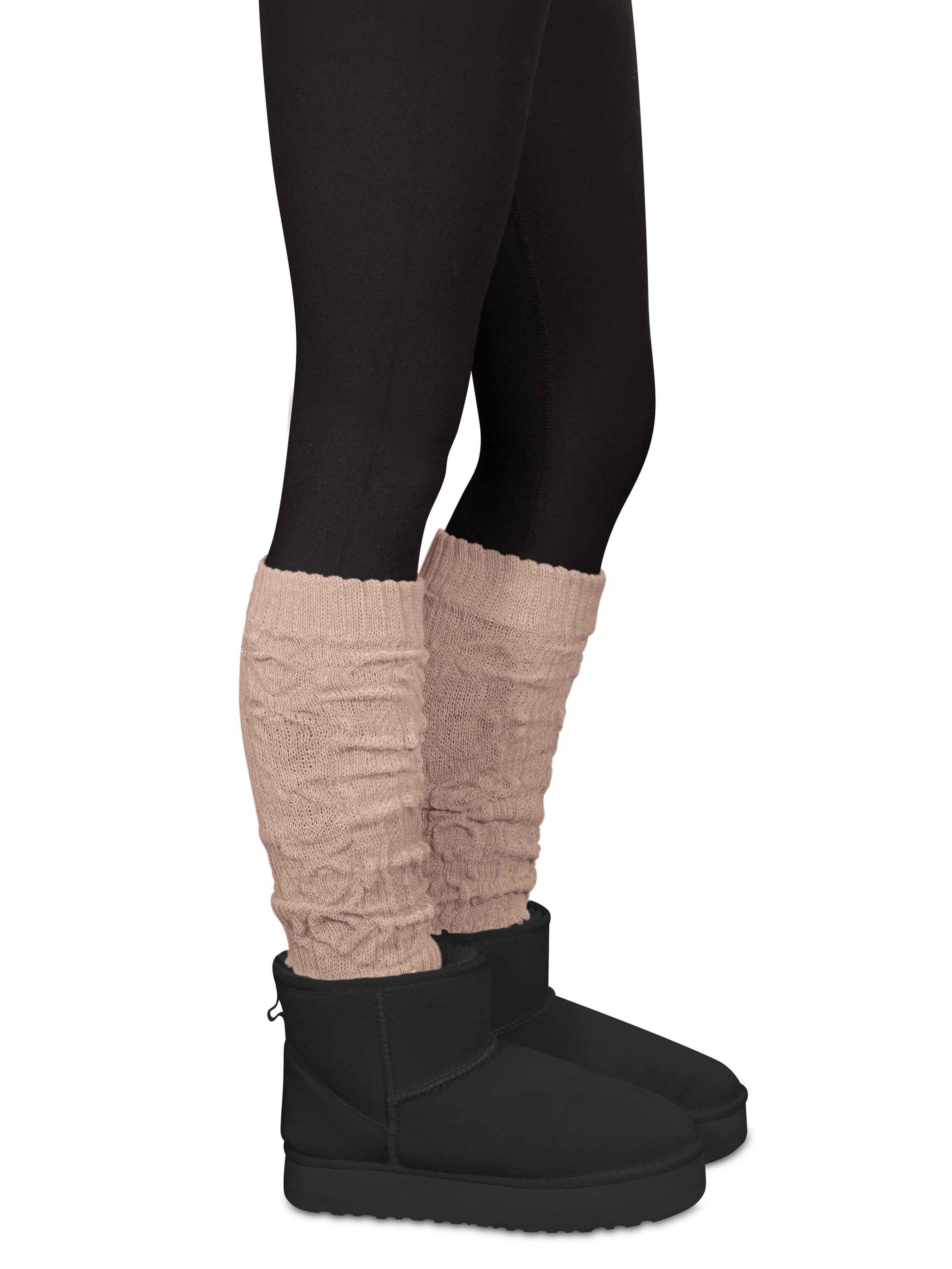 Manchettes normani en beige