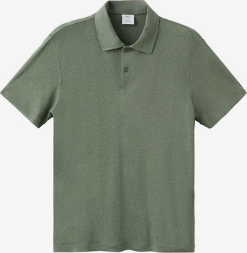 MANGO MAN Poloshirt 'Amberes' in Grün: Vorderseite