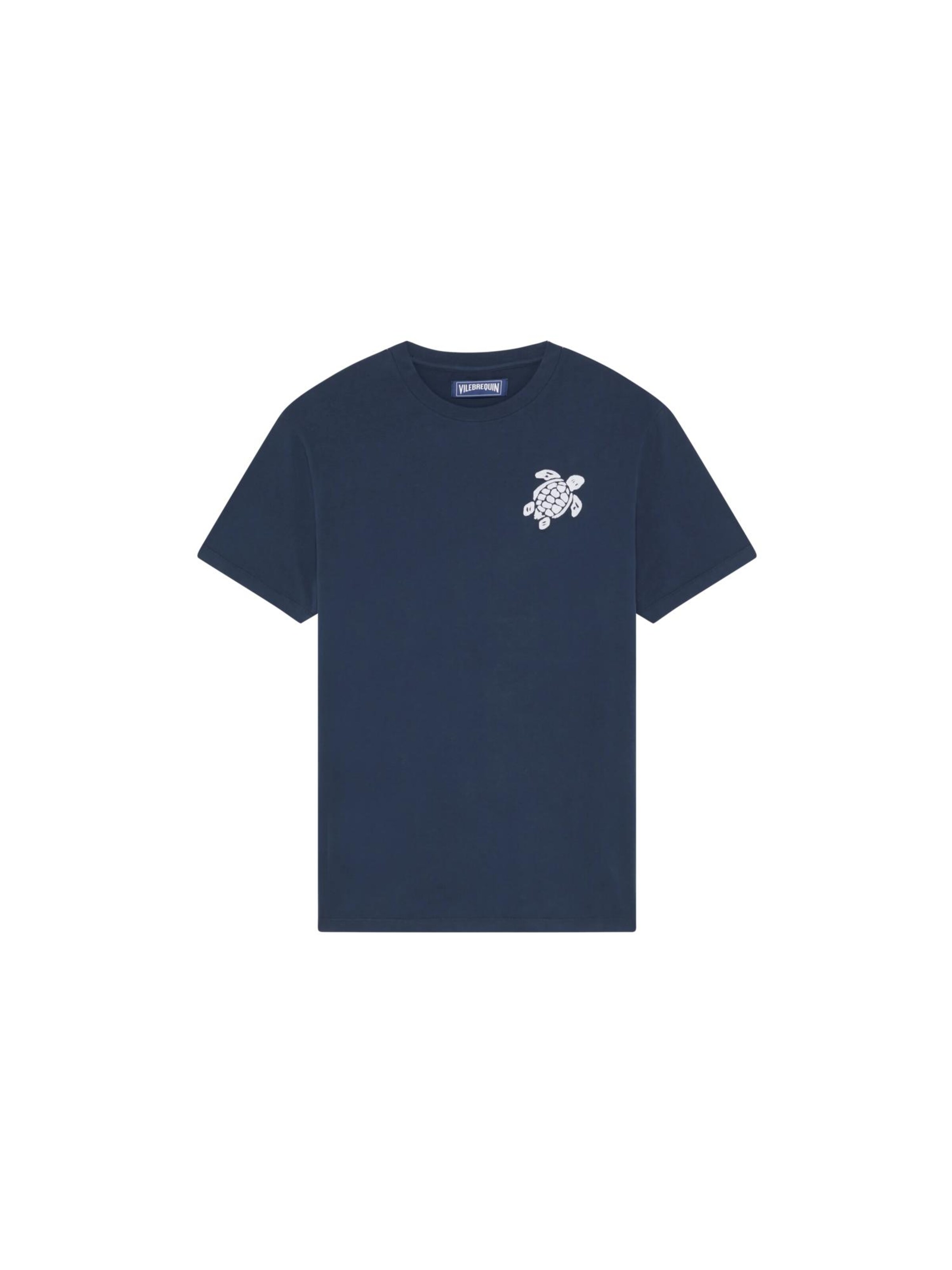 Maglietta di Vilebrequin in blu: frontale