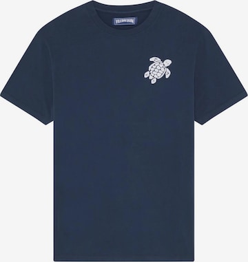 Maglietta di Vilebrequin in blu: frontale