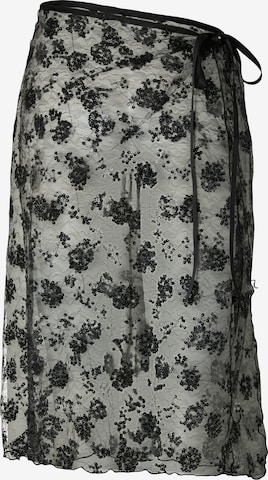 PIECESSuknja 'PCNATASJA' - crna boja: prednji dio