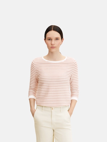 TOM TAILOR DENIM Sweatshirt in Pink