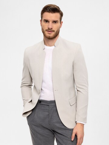 Regular fit Giacca business da completo di Antioch in beige: frontale