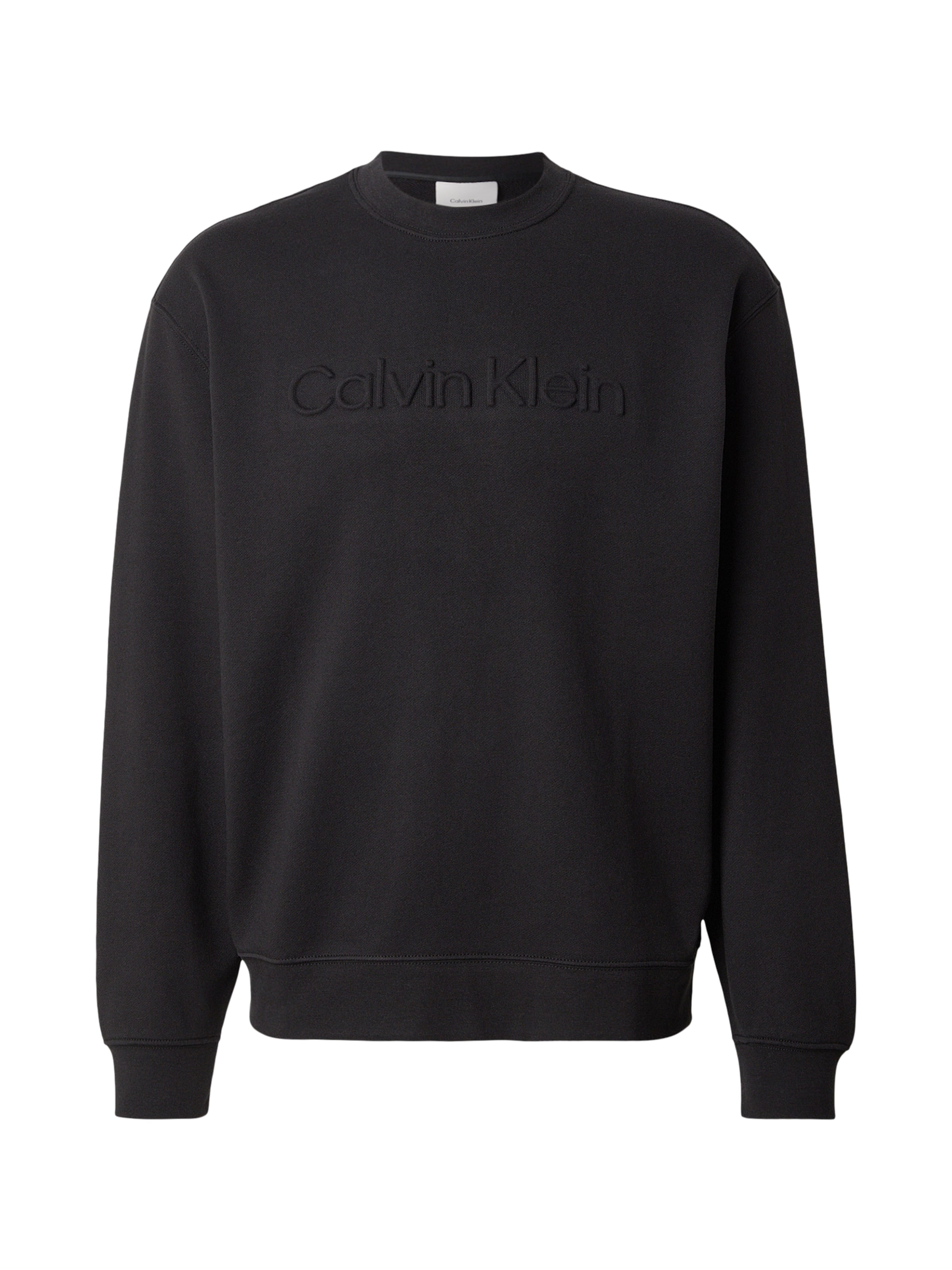 Calvin Klein Sweatshirt in schwarz, Produktansicht