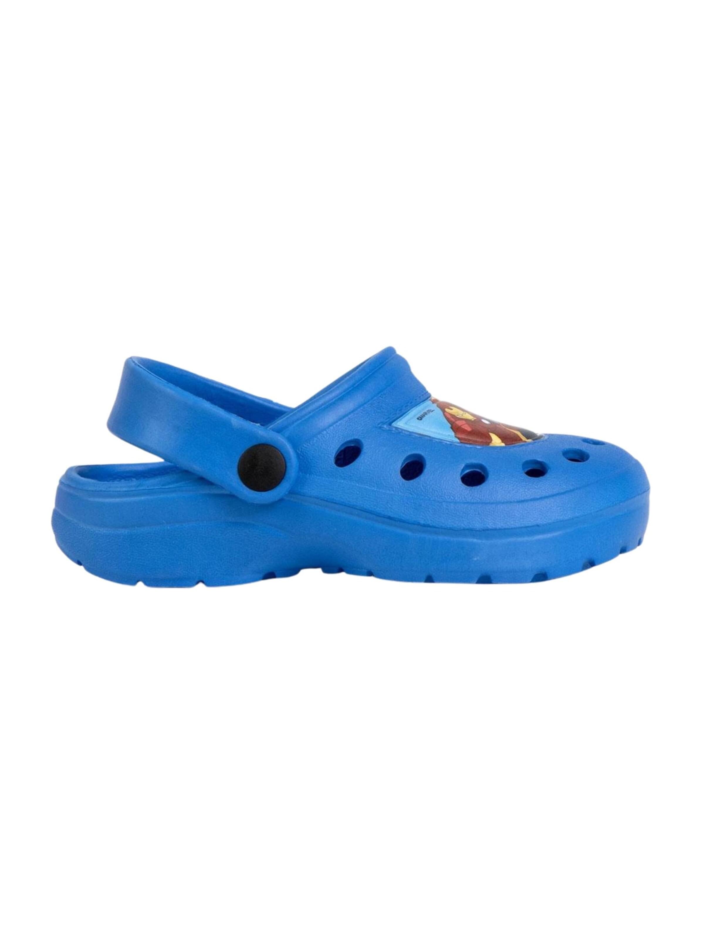 DISNEY Beach & Pool Shoes 'Avengers' in Blue: front