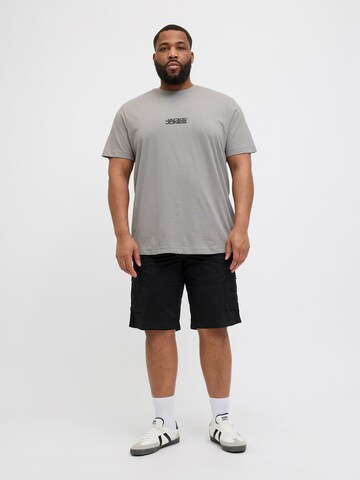 Jack & Jones Plus Shirt 'JCOSago' in Grey