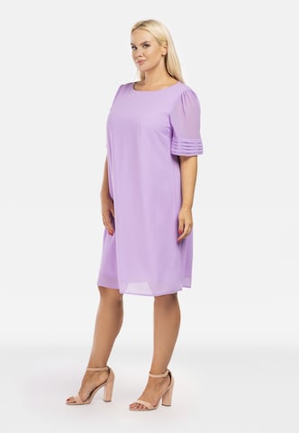Karko Cocktail Dress ' NILA ' in Purple