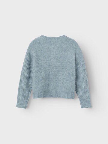 NAME IT Knit Cardigan in Blue