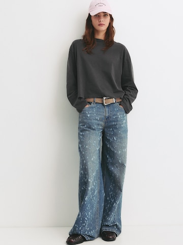T-shirt Pull&Bear en gris