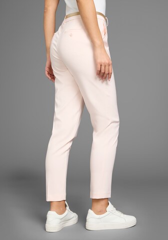 LAURA SCOTT Regular Chinohose in Pink