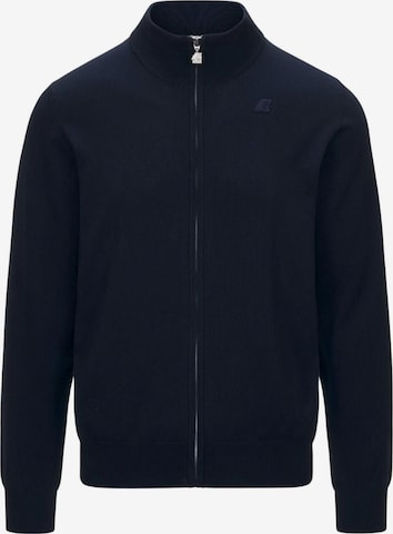 Giacca di felpa 'FINNY COTTON PS PULLOVER' di K-Way in blu: frontale