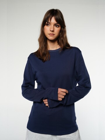 T-Shirt Eoselio en bleu : devant