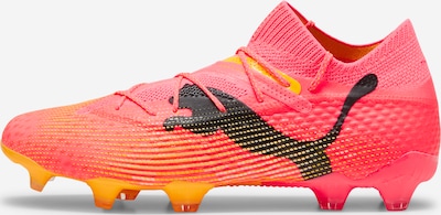 Ghete de fotbal 'Future 7 Ultimate' PUMA pe galben / portocaliu somon / roz / negru, Vizualizare produs
