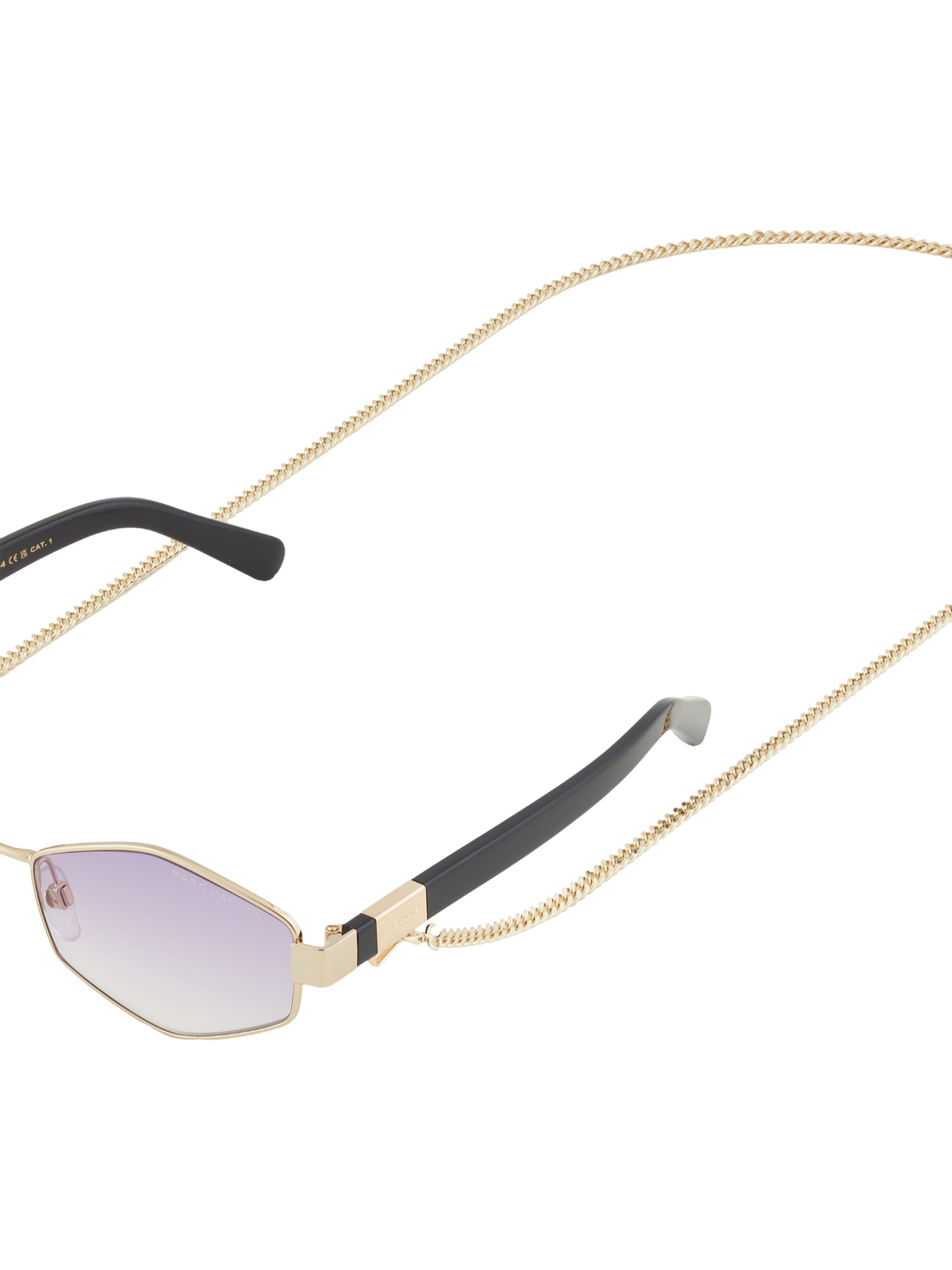 Marc Jacobs Солнцезащитные очки в Золотой