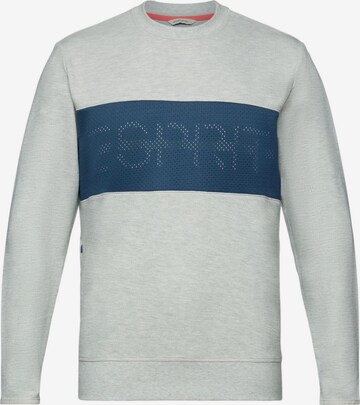 ESPRIT Athletic Sweatshirt in Grey: front