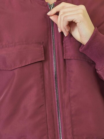 Giacca di mezza stagione di co'couture in rosso