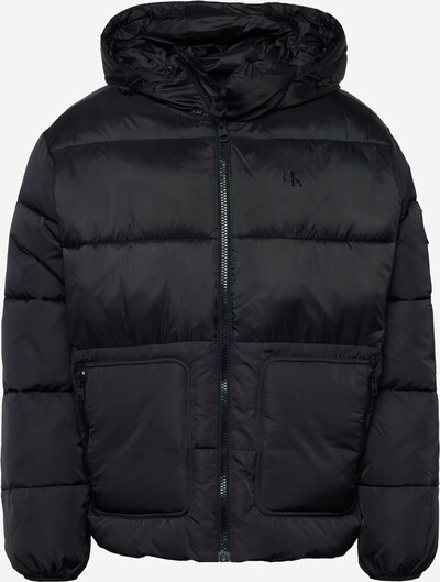 Žieminė striukė iš Calvin Klein Jeans, spalva – juoda / balkšva, Prekių apžvalga