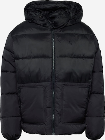 Calvin Klein Jeans - Chaqueta de invierno en negro: frente