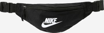 Sacs banane Nike Sportswear en noir : devant