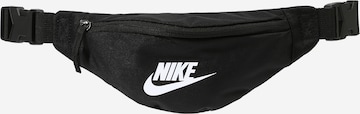 Nike Sportswear - Riñonera en negro: frente