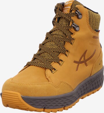 MEPHISTO Ankle Boots in Yellow: front