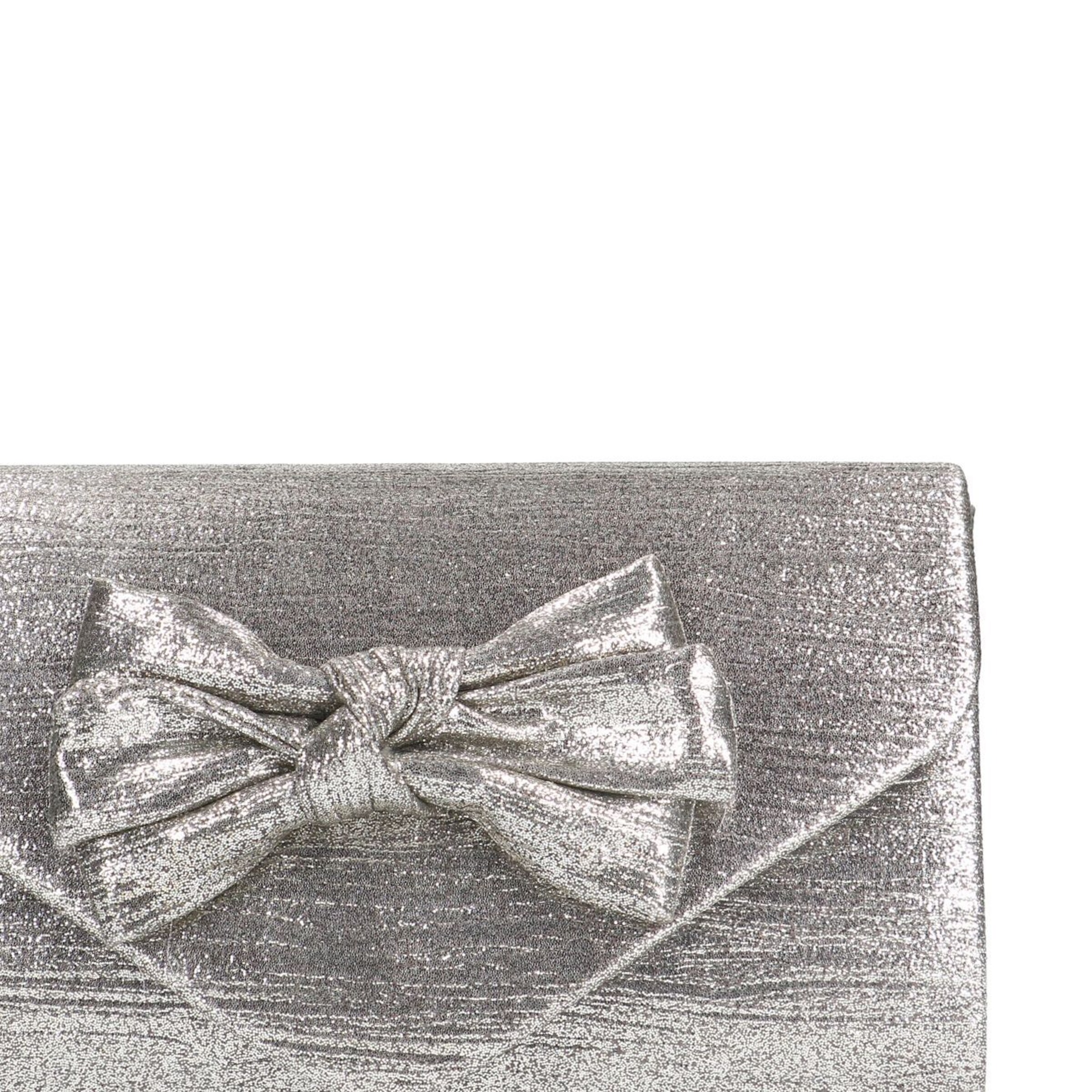 MANFIELD Clutch in Silber