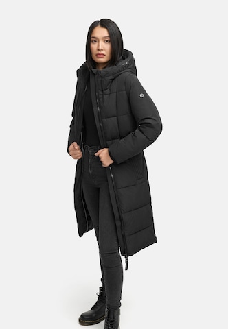 Cappotto invernale 'Herbstnebel 14' di NAVAHOO in nero
