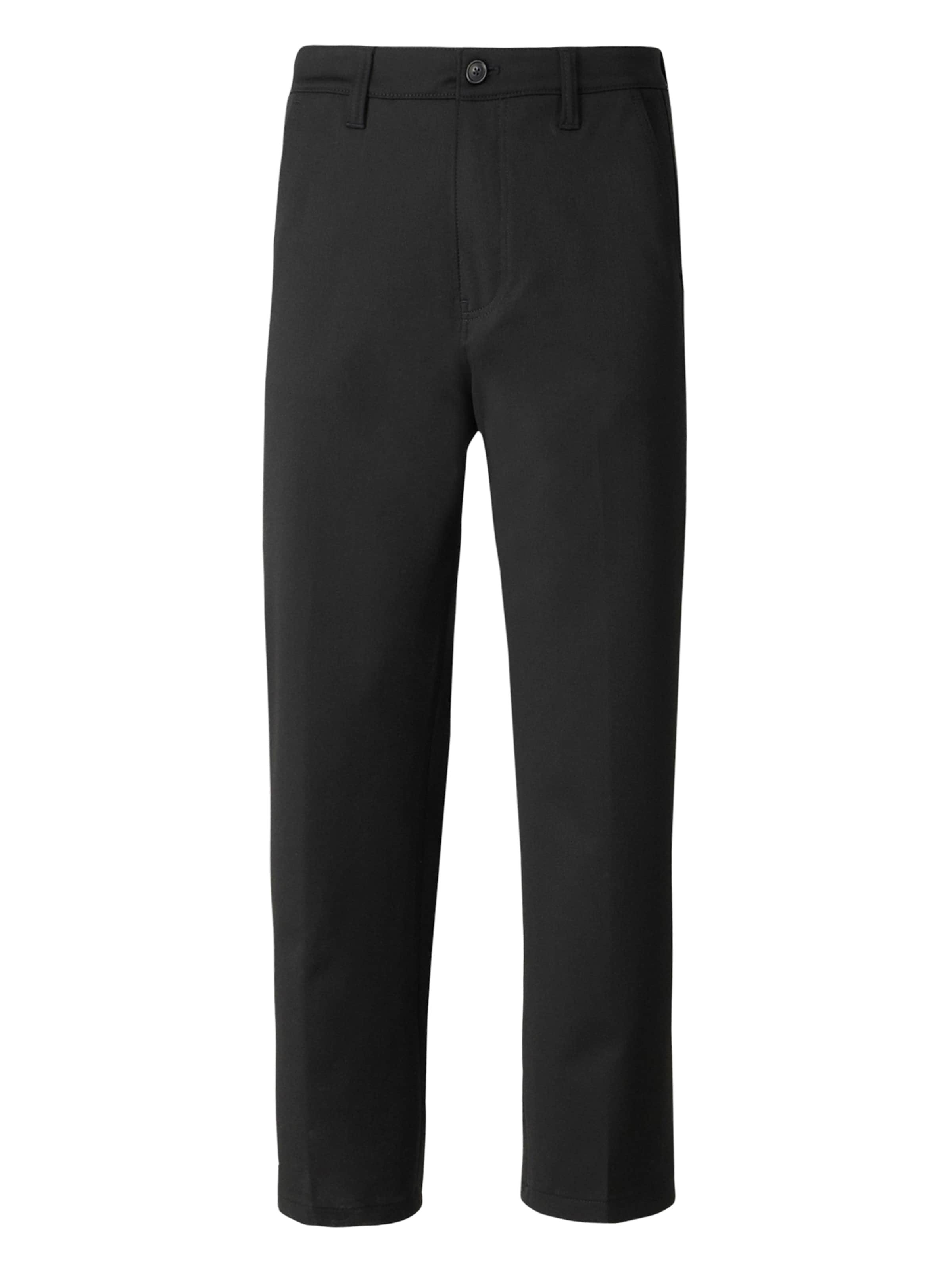 DRYKORN Loose fit Chino Pants 'Tavic' in Black: front