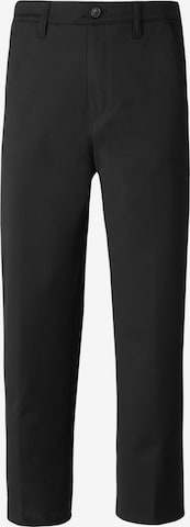 DRYKORNLoosefit Chino hlače 'Tavic' - crna boja: prednji dio