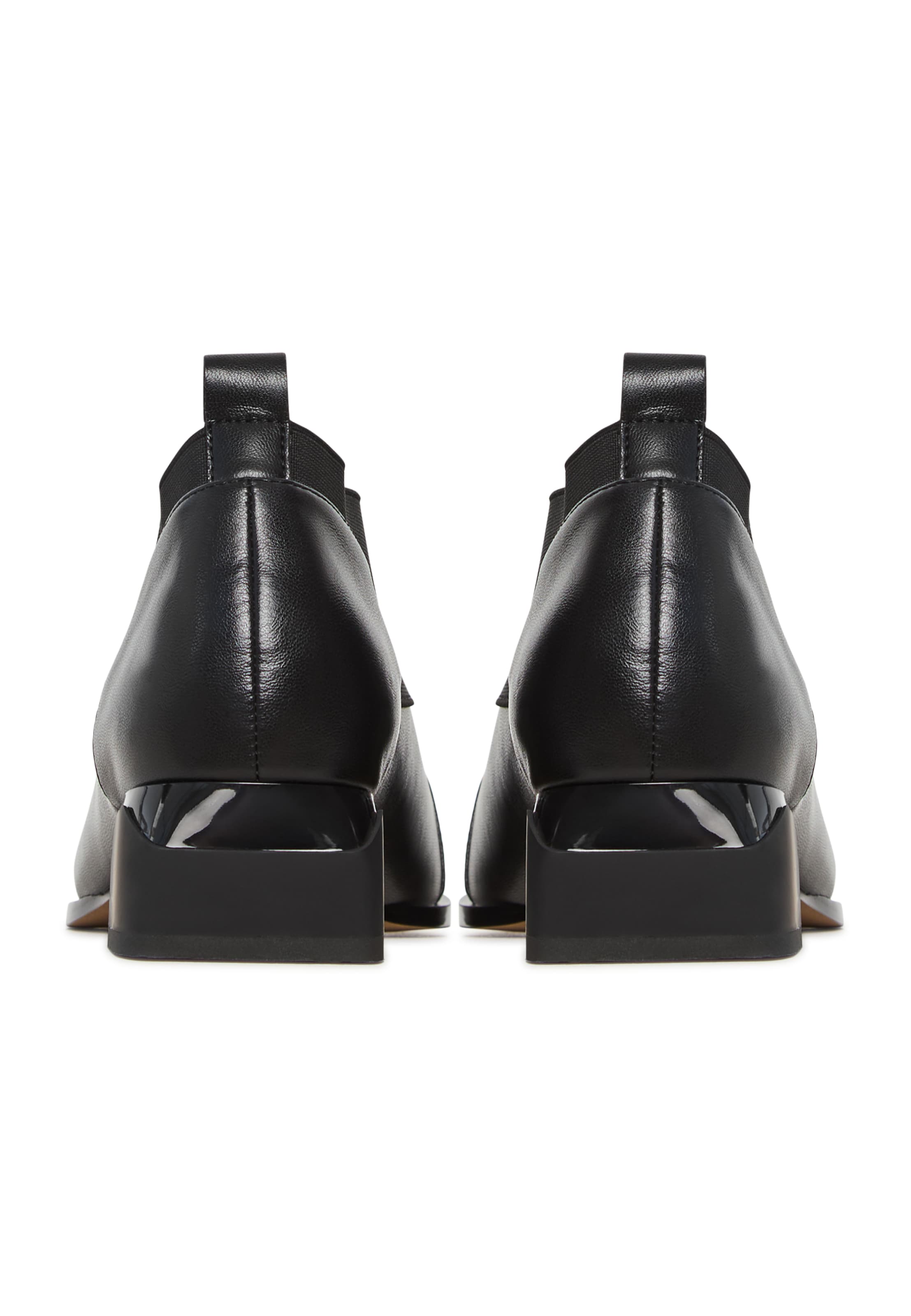 CESARE GASPARI Slipper in Schwarz