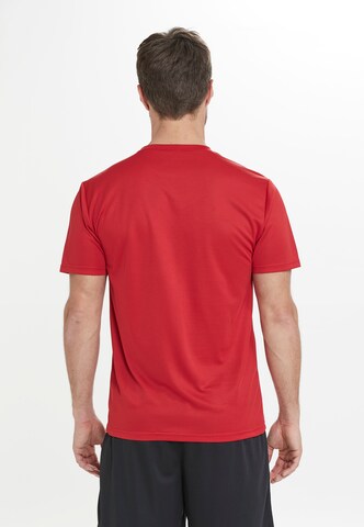 ENDURANCE Toiminnallinen paita 'Vernon' värissä punainen