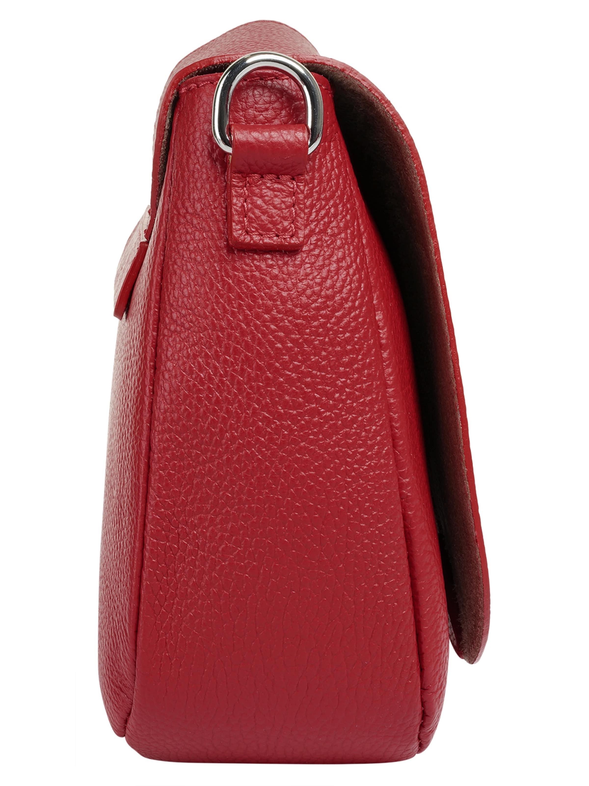 Sac à bandoulière Cluty en rouge