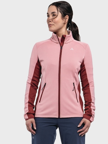 Schöffel Funktionsfleecejacke 'Lodron' in Pink: Vorderseite