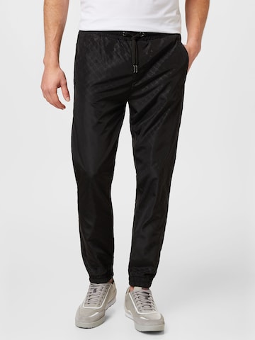 JOOP! Tapered Pants in Black: front