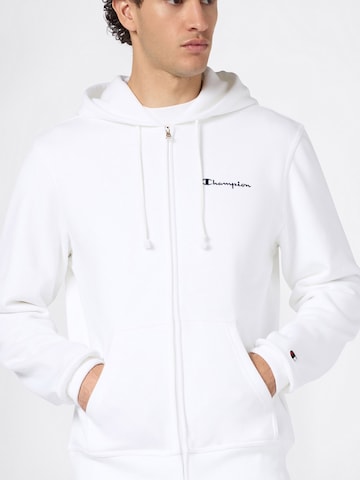 Champion Authentic Athletic Apparel Sweat jacket in White