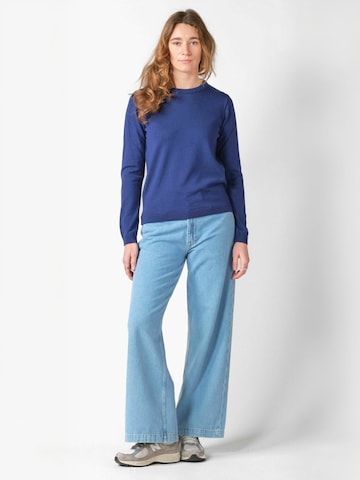Klitmøller Collective Sweater ' Womens ' in Blue: front