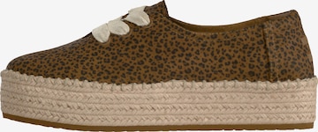 TOMS Эспадрильи в Коричневый: спереди