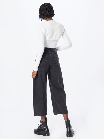 DRYKORN Wide Leg Jeans 'Cuso' in Schwarz