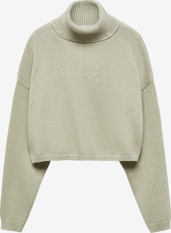 MANGO Pullover 'Ricotta' i grøn: forside