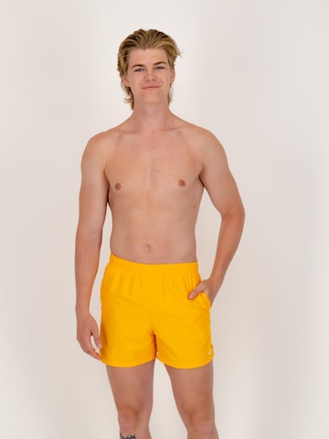 Nike Swim Regular Sportzwembroek in Oranje: voorkant
