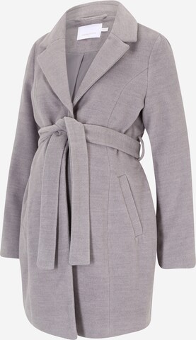 MAMALICIOUS Between-Seasons Coat 'Daisy' in Grey: front