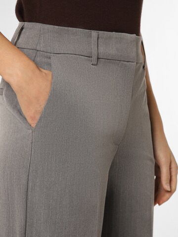 SELECTED FEMME Regular Pleated Pants 'Polina' in Grey