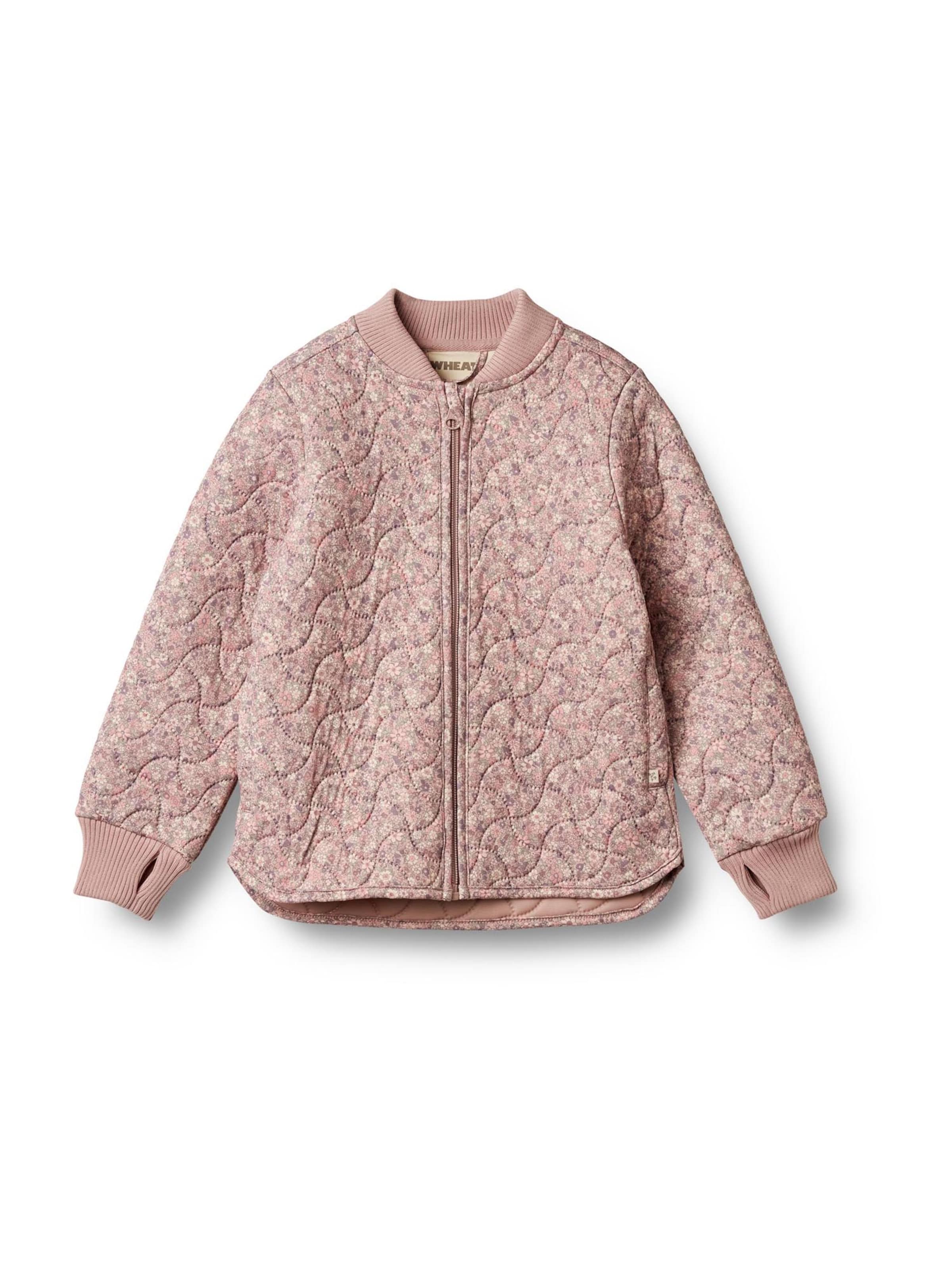 WHEAT Between-season jacket 'Loui' in Pink: front