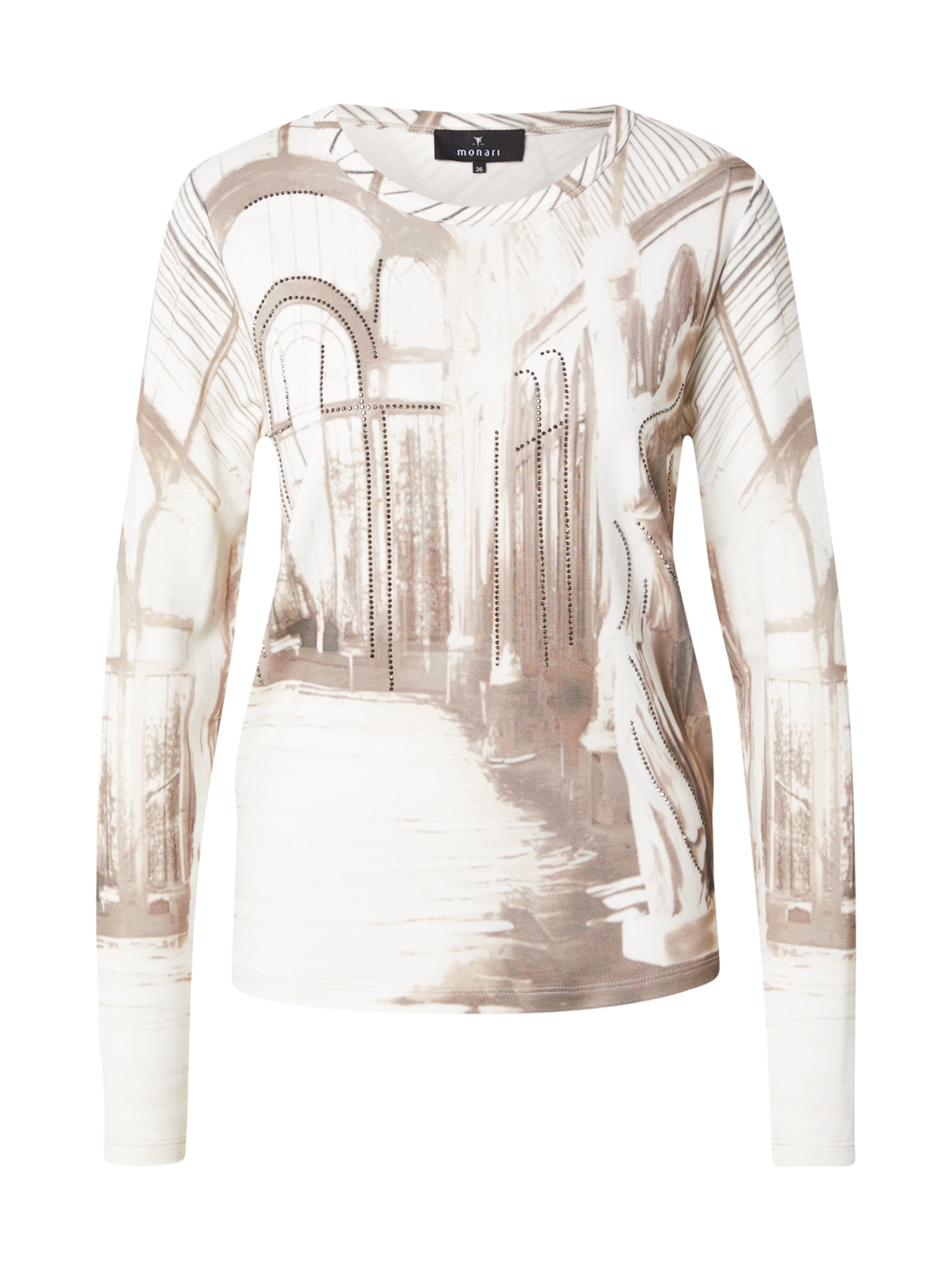 monari Póló - barna: elől