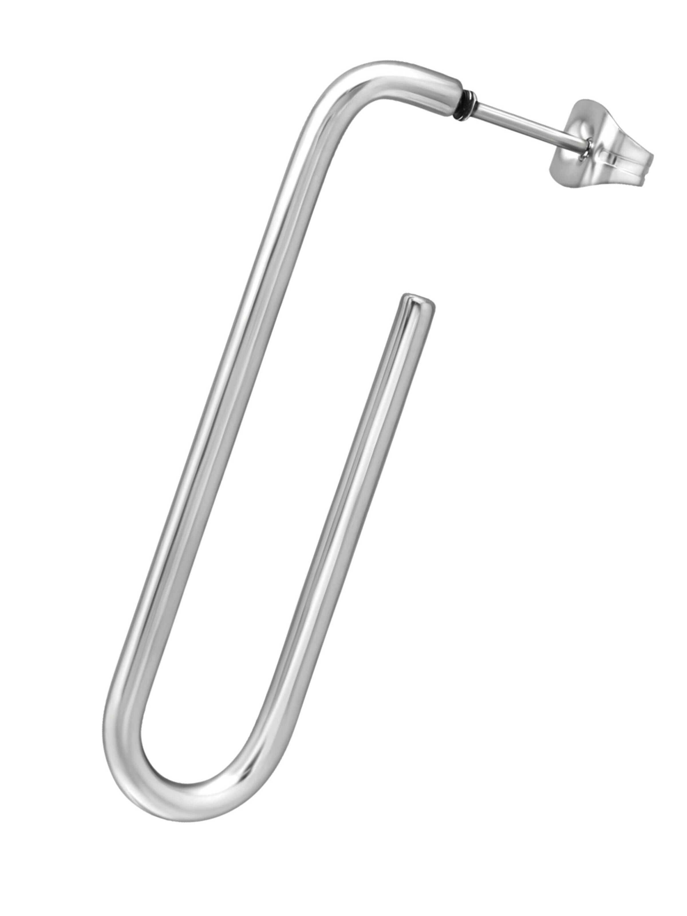 Boucles d'oreilles Maxte en argent